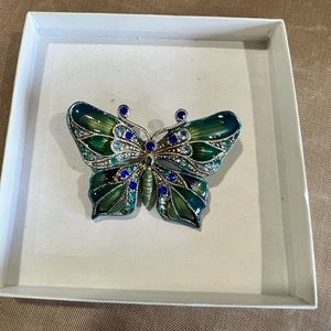 Butterfly brooch